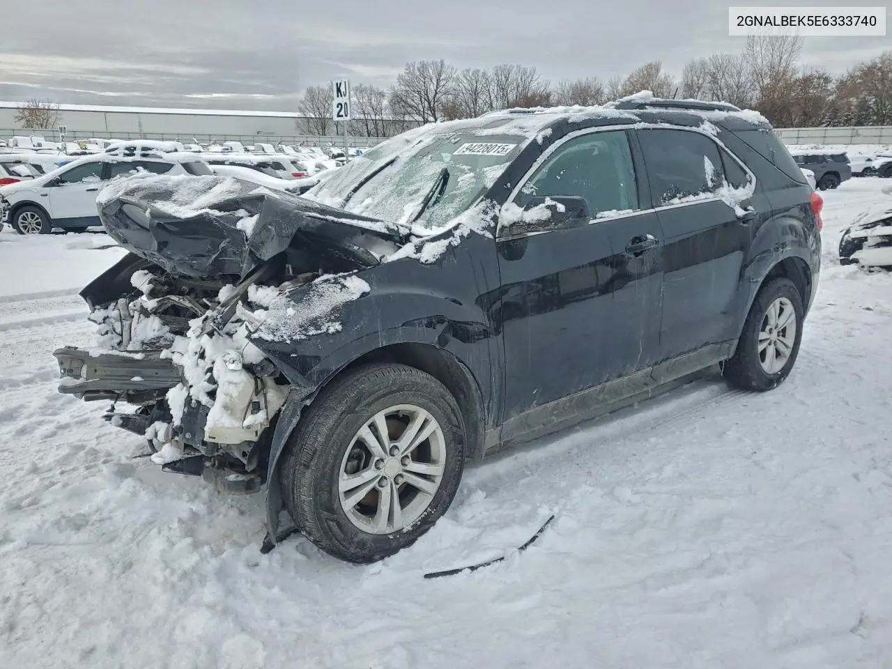2GNALBEK5E6333740 2014 Chevrolet Equinox Lt