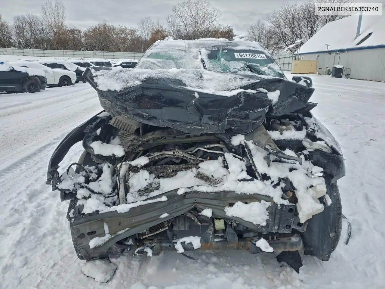 2GNALBEK5E6333740 2014 Chevrolet Equinox Lt