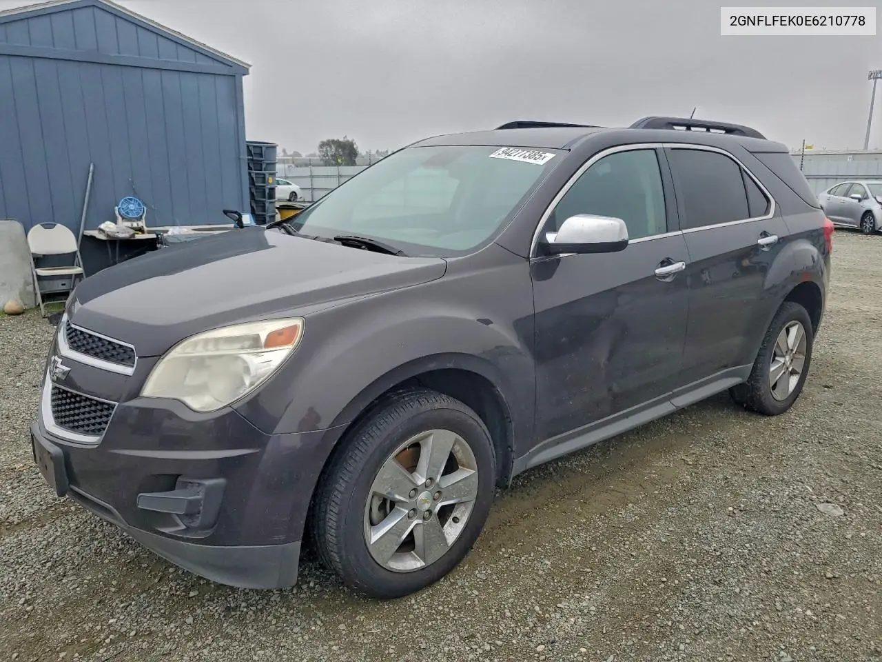 2GNFLFEK0E6210778 2014 Chevrolet Equinox Lt