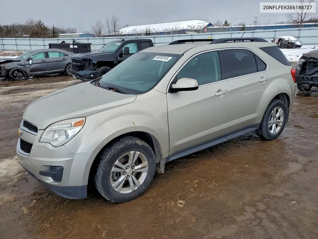 2GNFLFEK3E6188727 2014 Chevrolet Equinox Lt