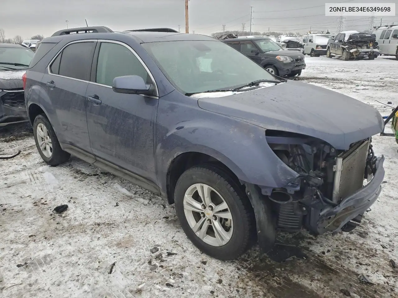 2GNFLBE34E6349698 2014 Chevrolet Equinox Lt