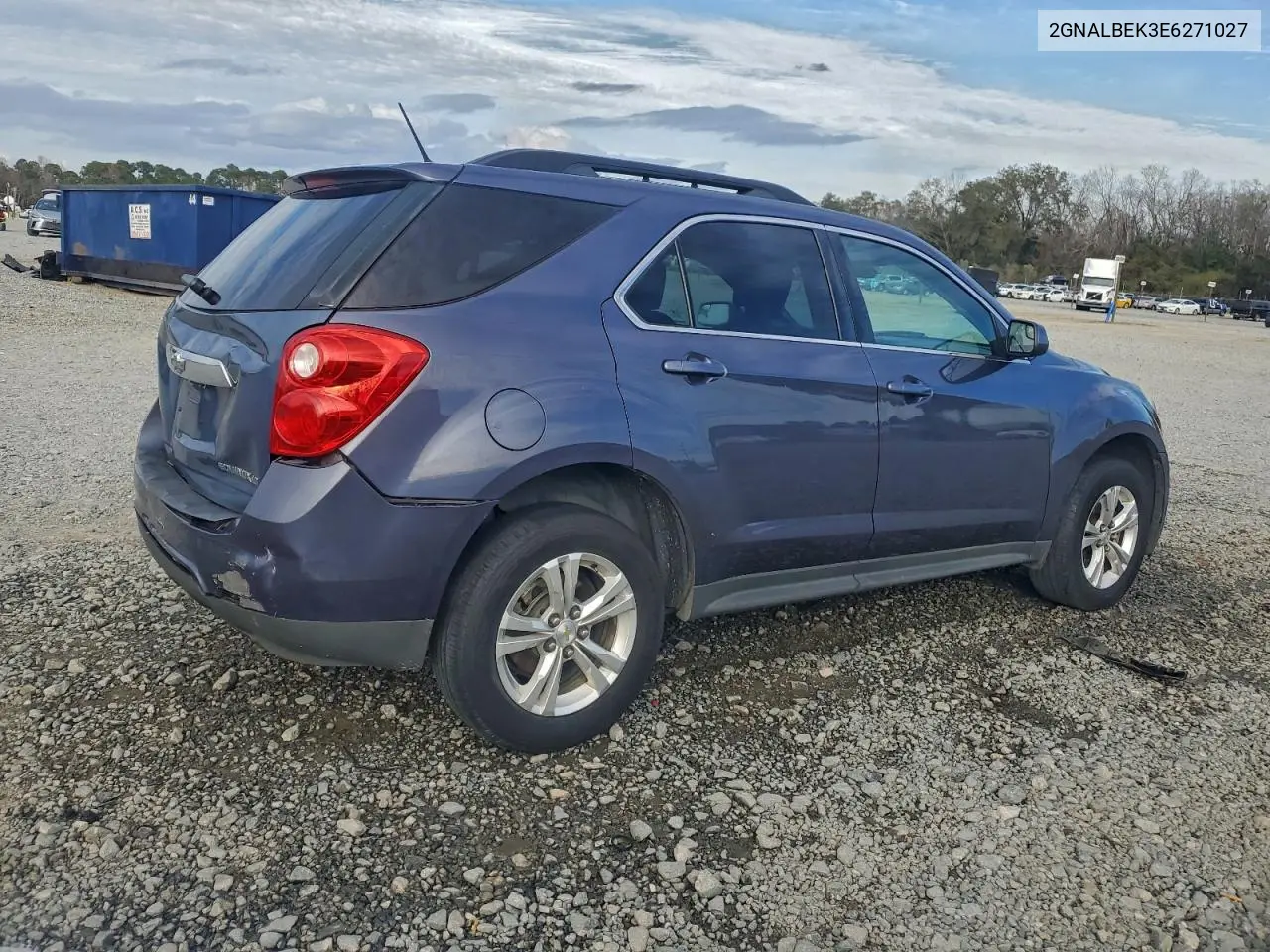 2GNALBEK3E6271027 2014 Chevrolet Equinox Lt