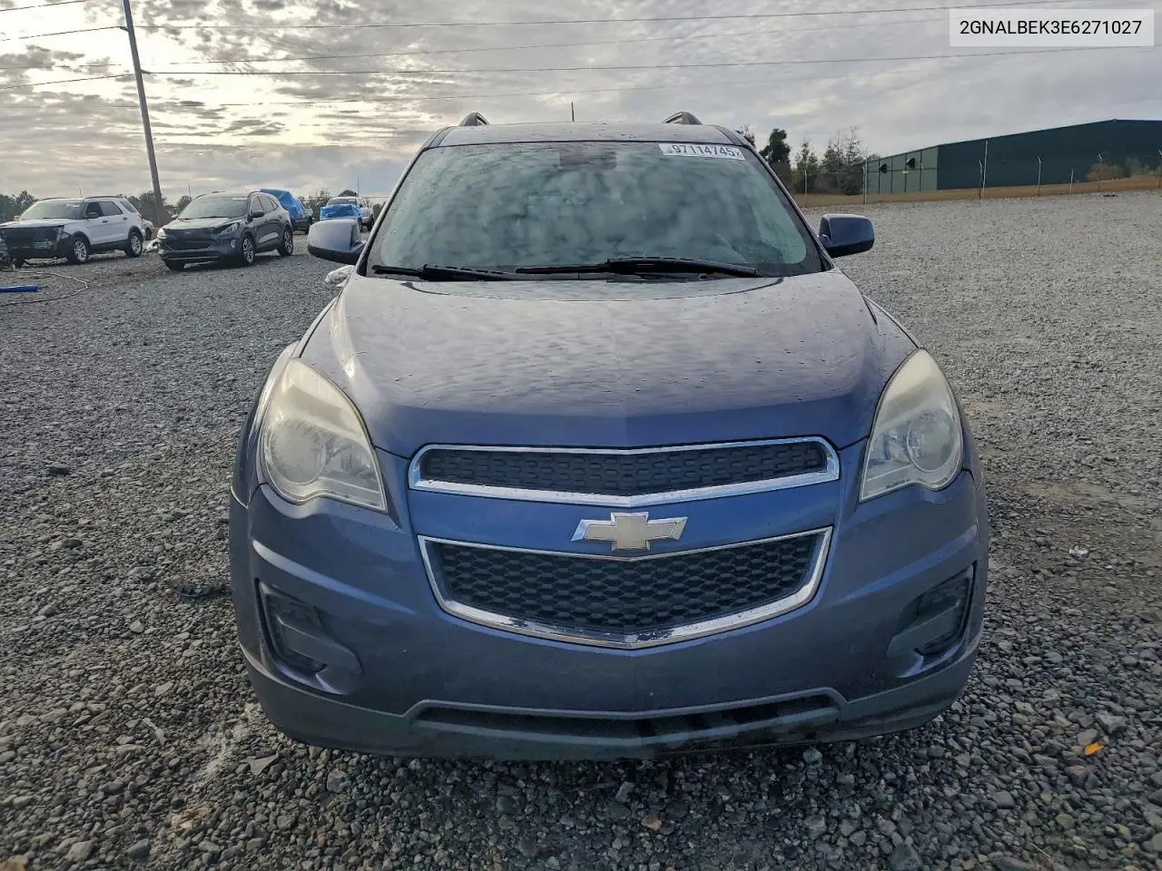 2GNALBEK3E6271027 2014 Chevrolet Equinox Lt