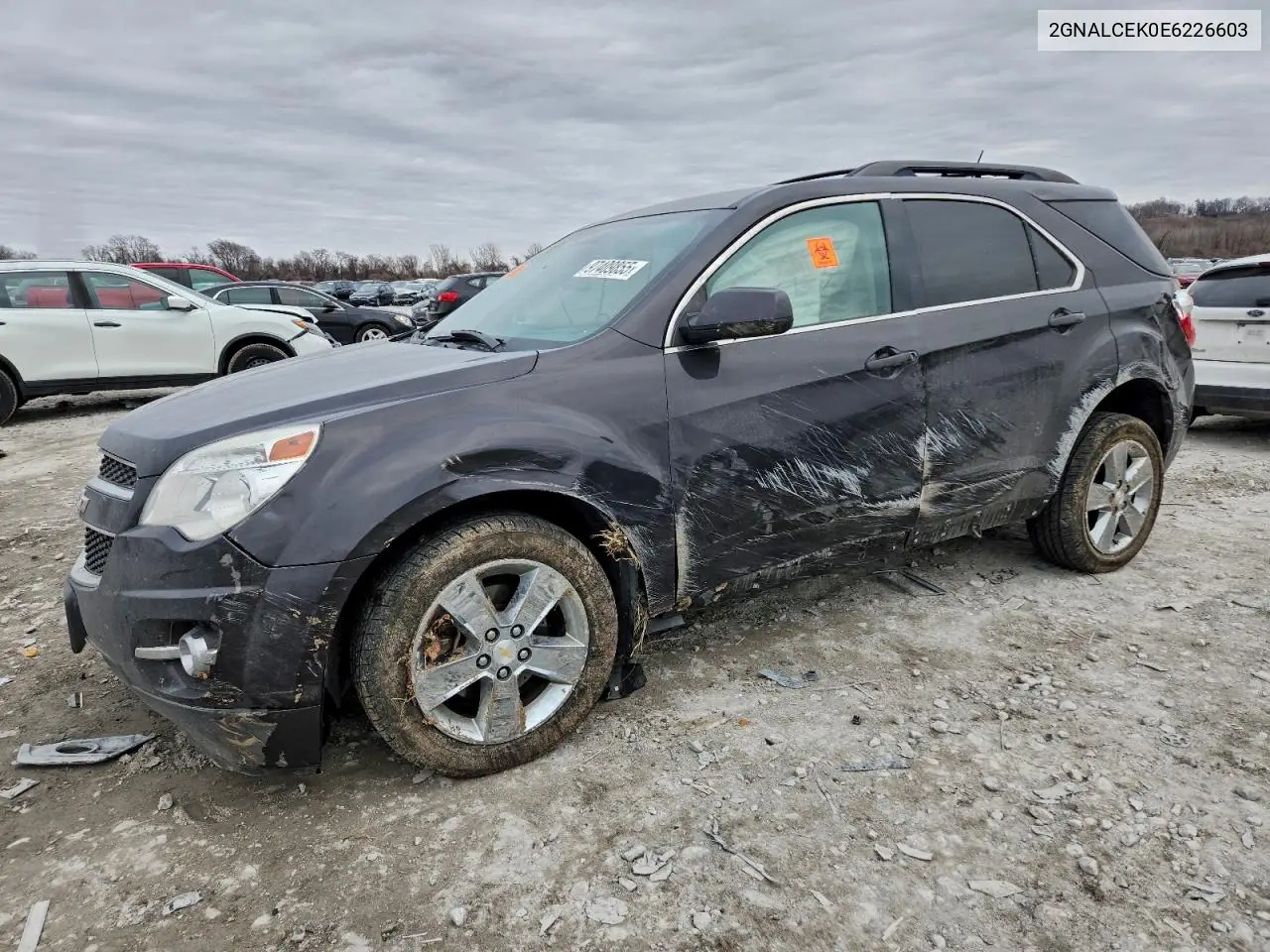 2GNALCEK0E6226603 2014 Chevrolet Equinox Lt