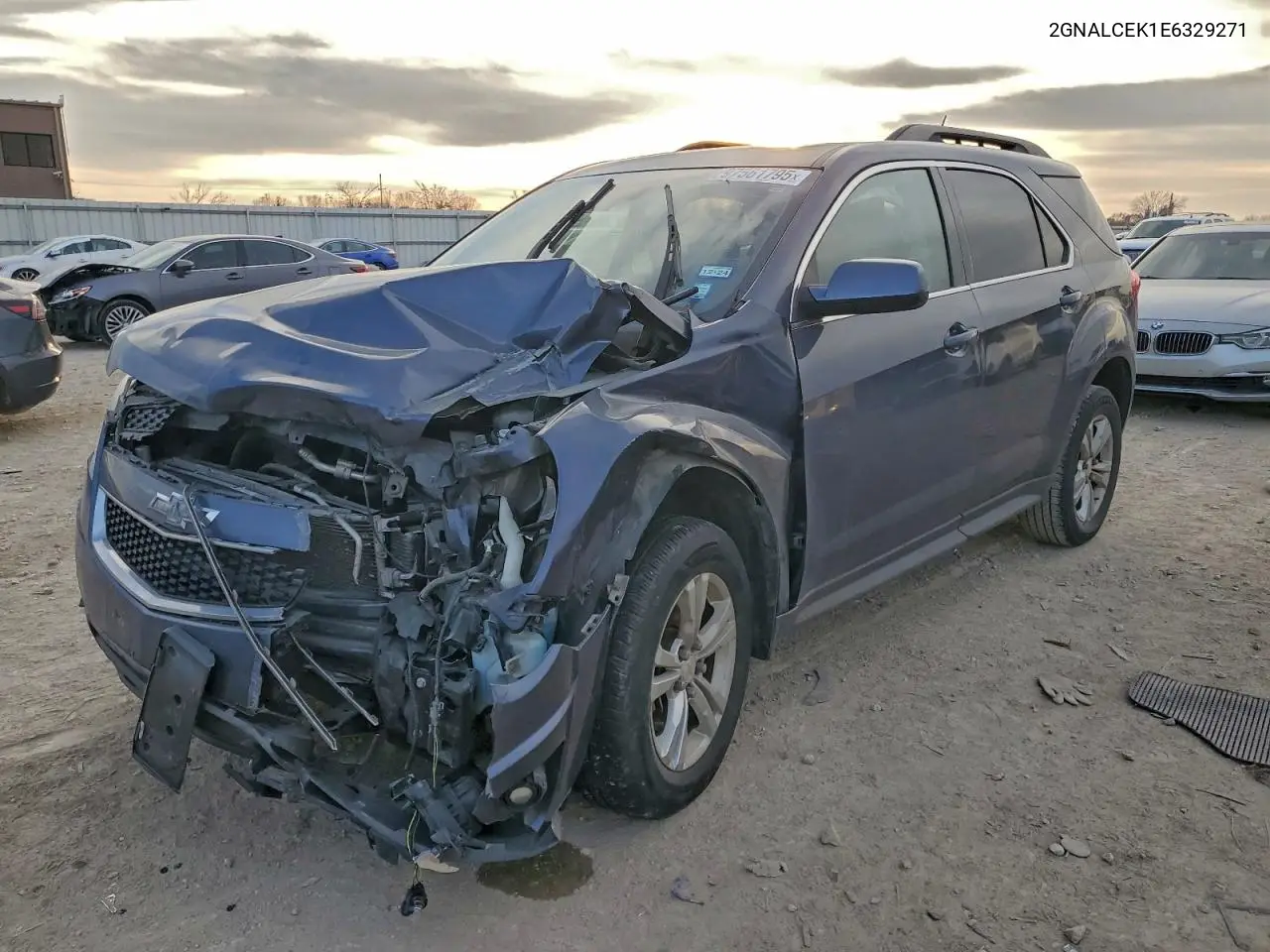 2GNALCEK1E6329271 2014 Chevrolet Equinox Lt