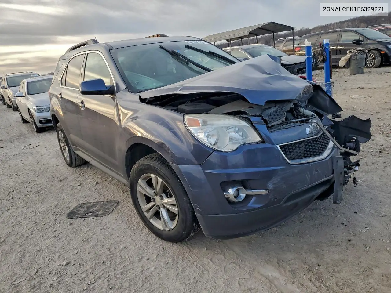 2GNALCEK1E6329271 2014 Chevrolet Equinox Lt