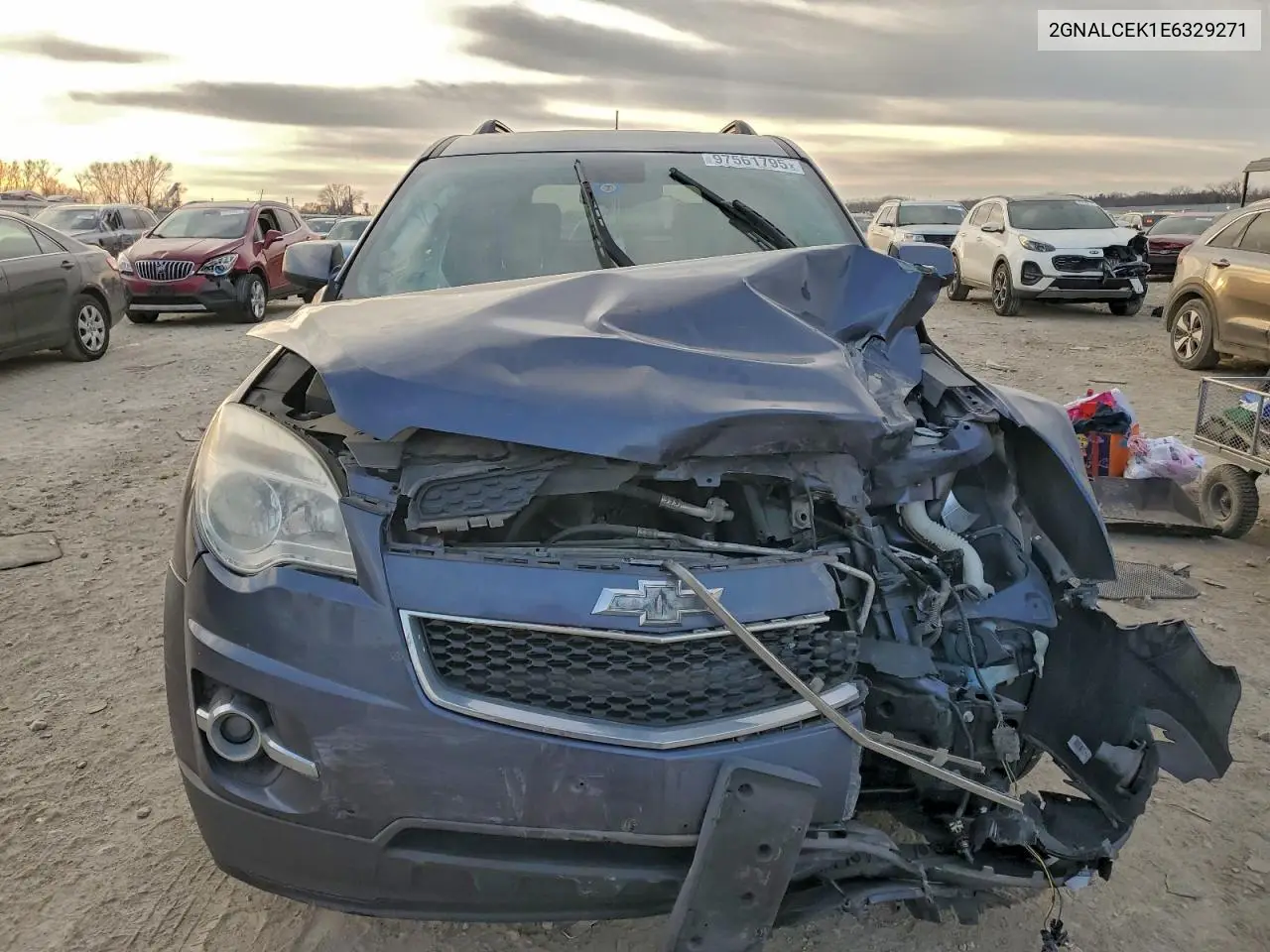 2GNALCEK1E6329271 2014 Chevrolet Equinox Lt