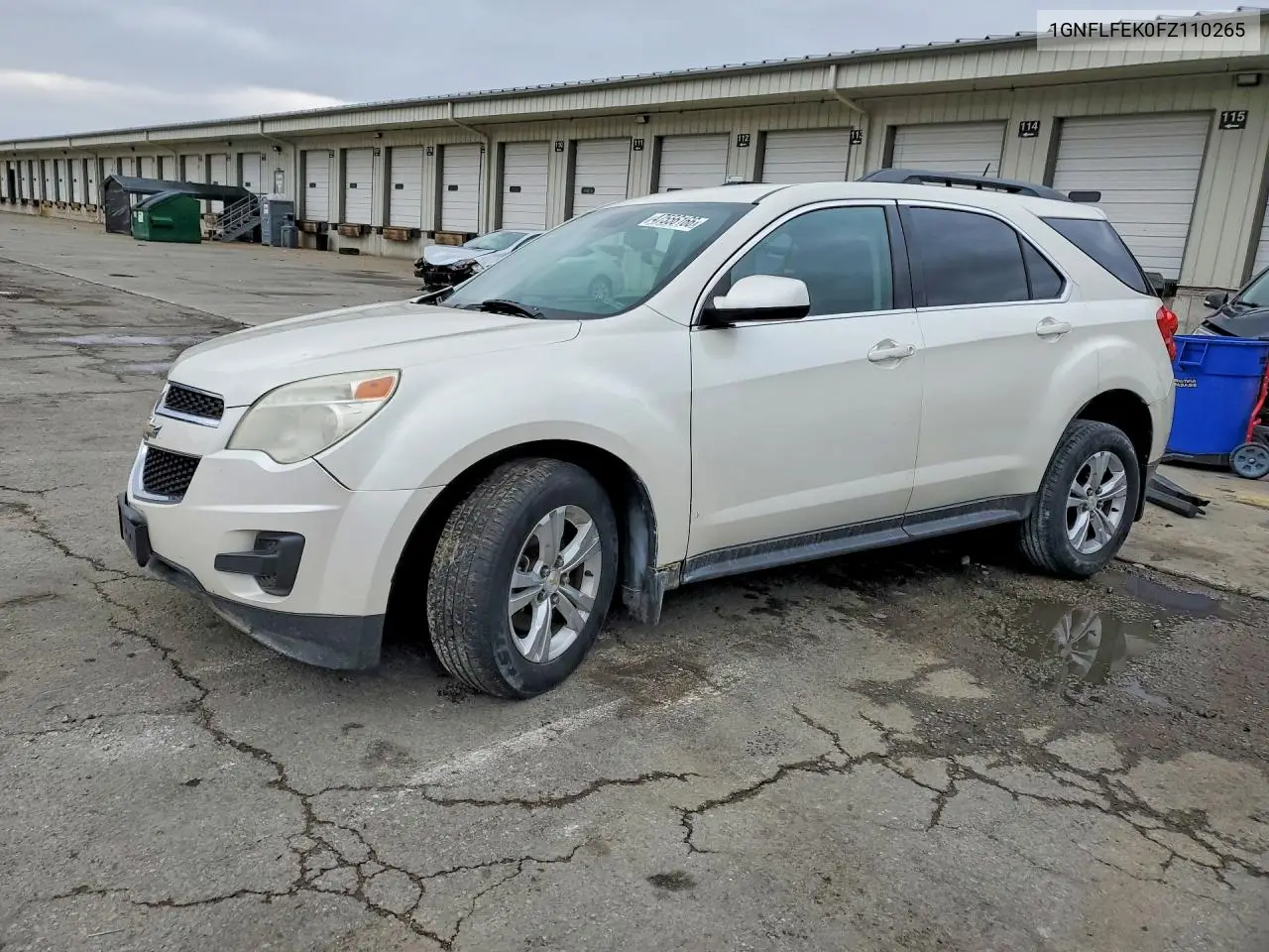 1GNFLFEK0FZ110265 2015 Chevrolet Equinox Lt