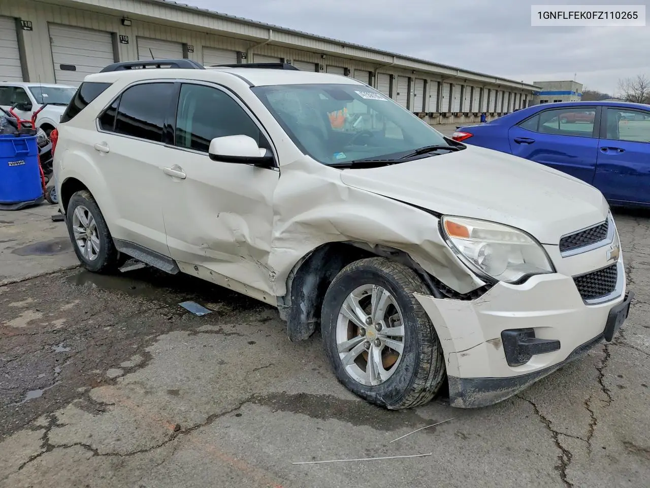 1GNFLFEK0FZ110265 2015 Chevrolet Equinox Lt
