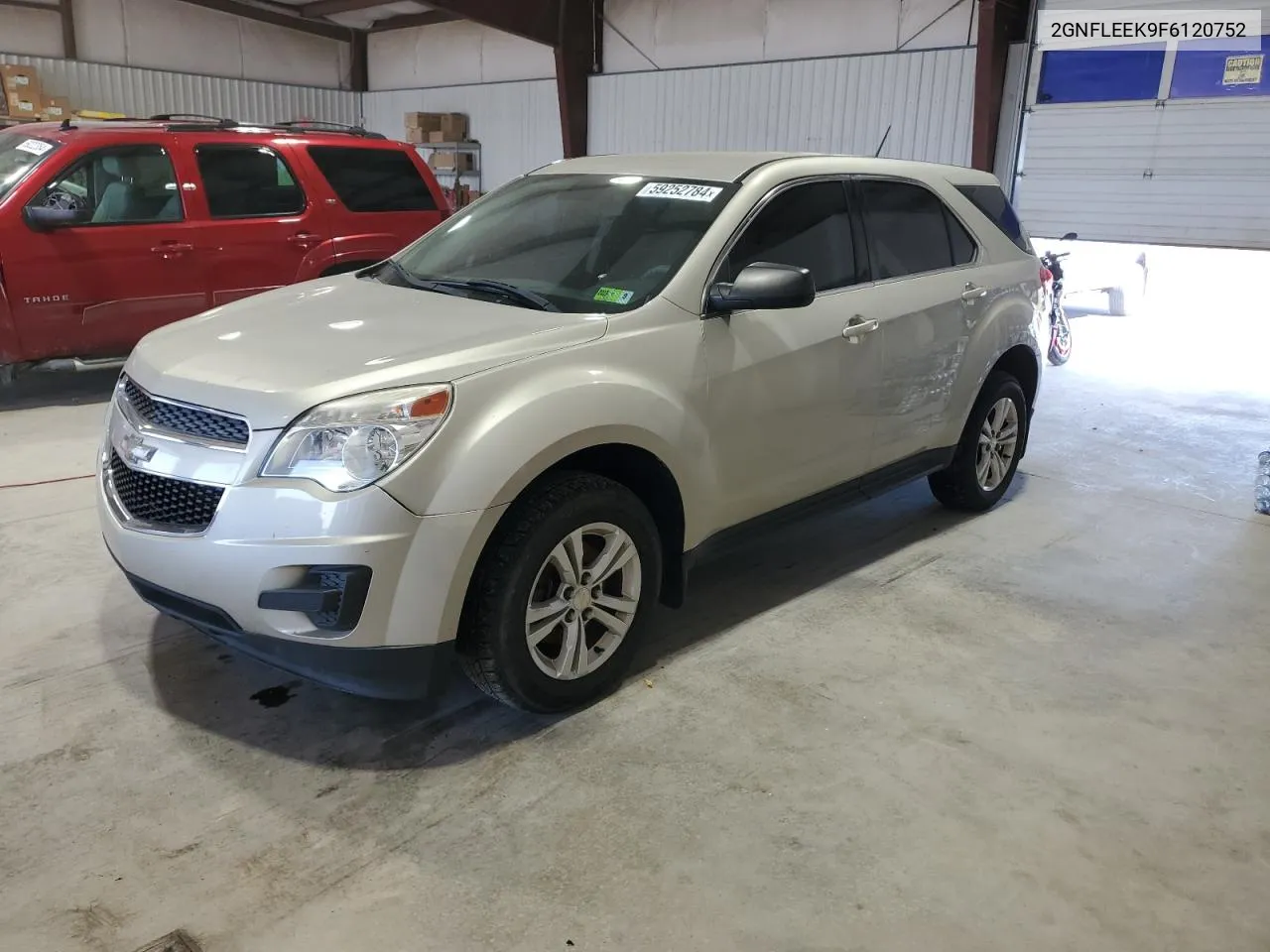 2015 Chevrolet Equinox Ls VIN: 2GNFLEEK9F6120752 Lot: 59252784