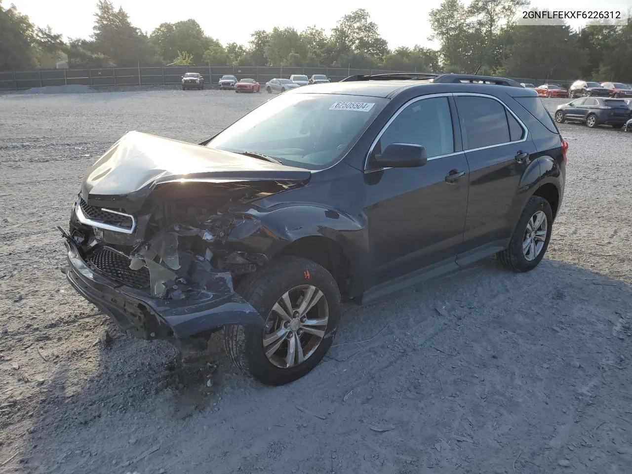 2GNFLFEKXF6226312 2015 Chevrolet Equinox Lt