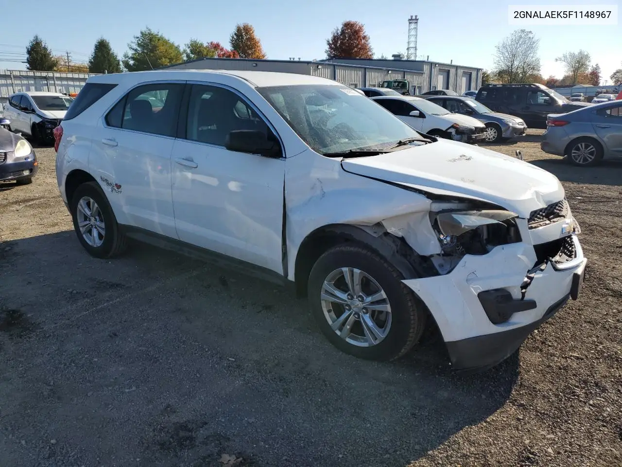 2GNALAEK5F1148967 2015 Chevrolet Equinox Ls
