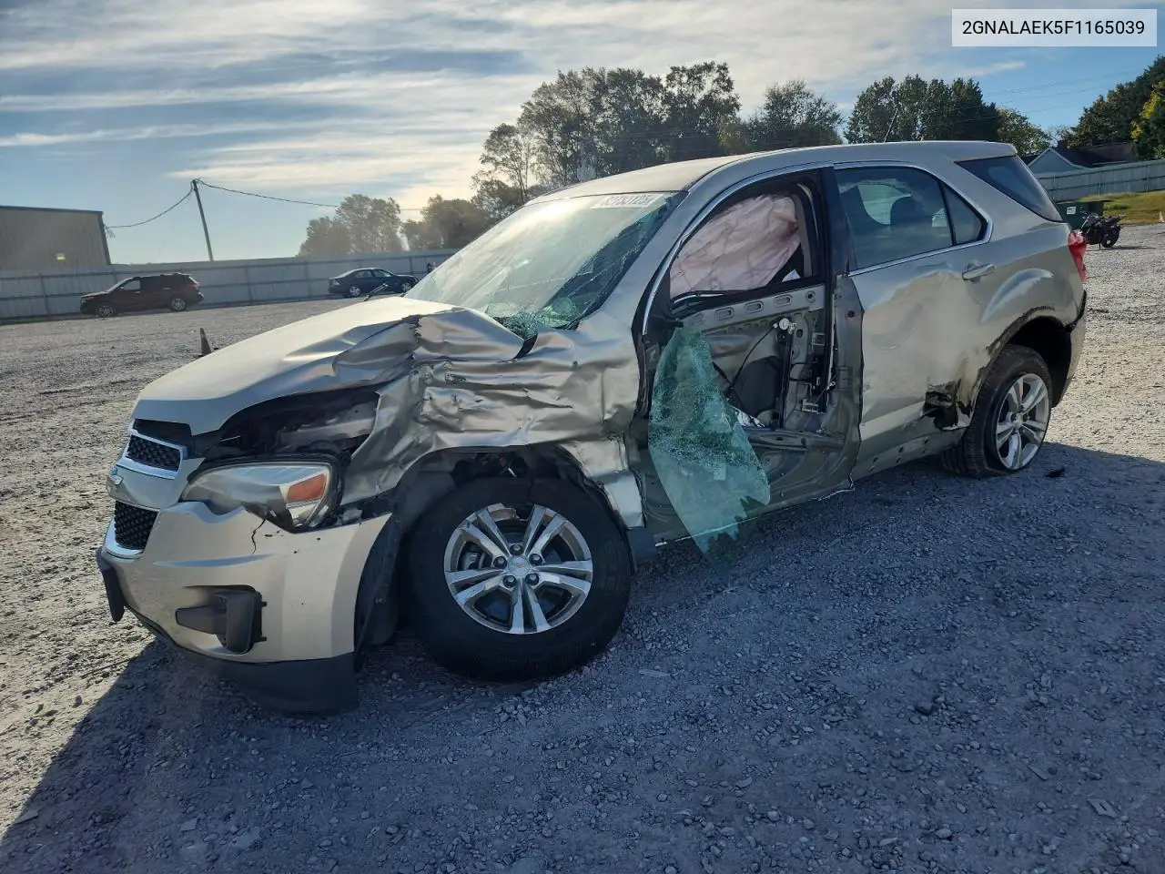 2GNALAEK5F1165039 2015 Chevrolet Equinox Ls