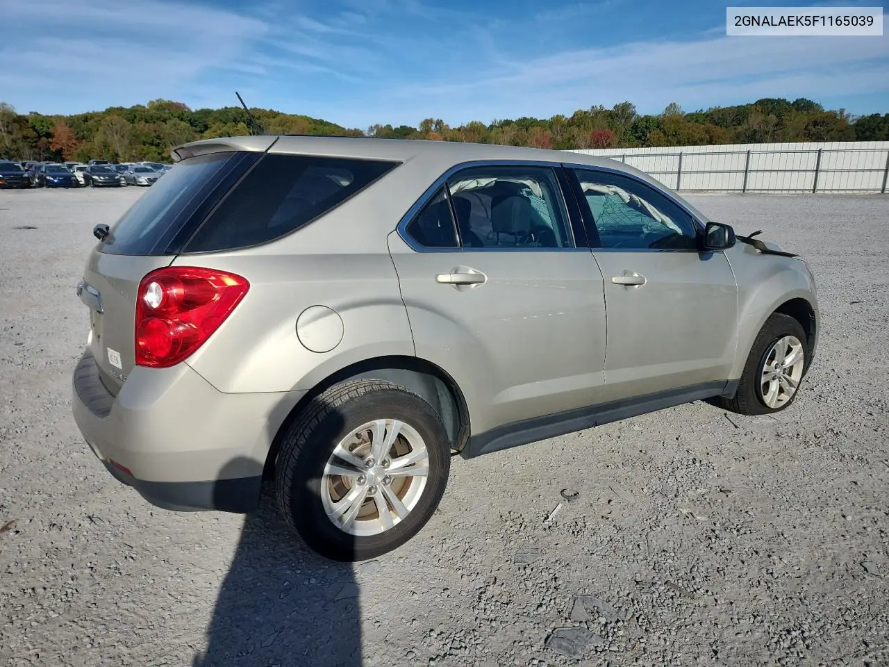 2GNALAEK5F1165039 2015 Chevrolet Equinox Ls