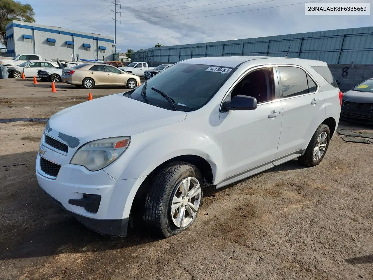 2GNALAEK8F6335669 2015 Chevrolet Equinox Ls