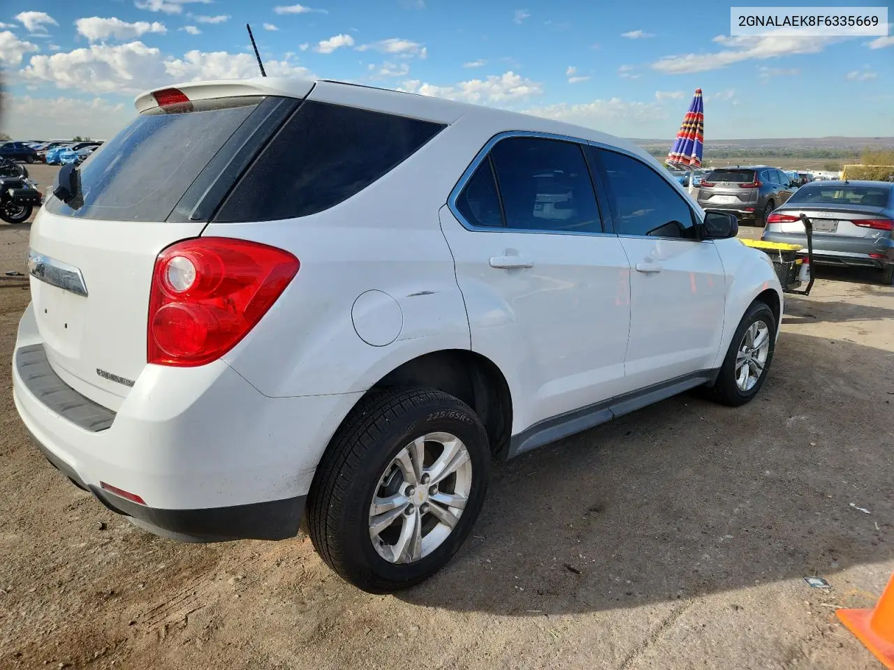 2GNALAEK8F6335669 2015 Chevrolet Equinox Ls