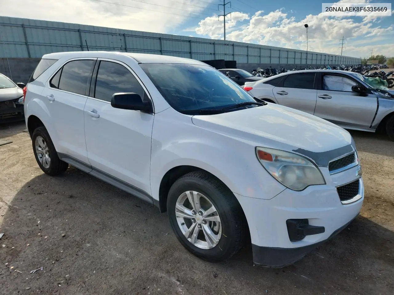 2GNALAEK8F6335669 2015 Chevrolet Equinox Ls