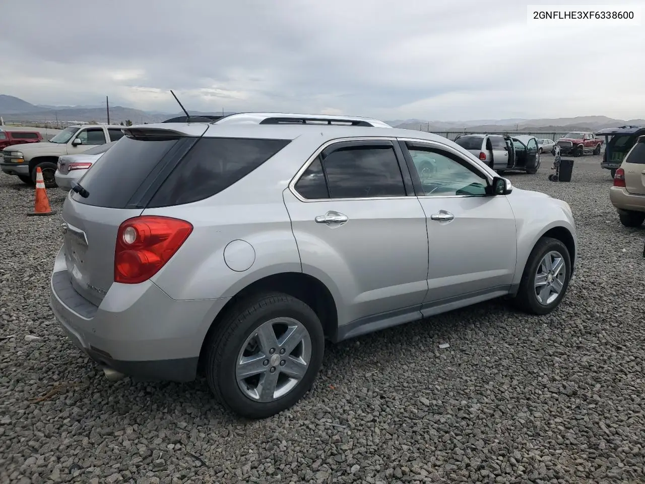 2GNFLHE3XF6338600 2015 Chevrolet Equinox Ltz