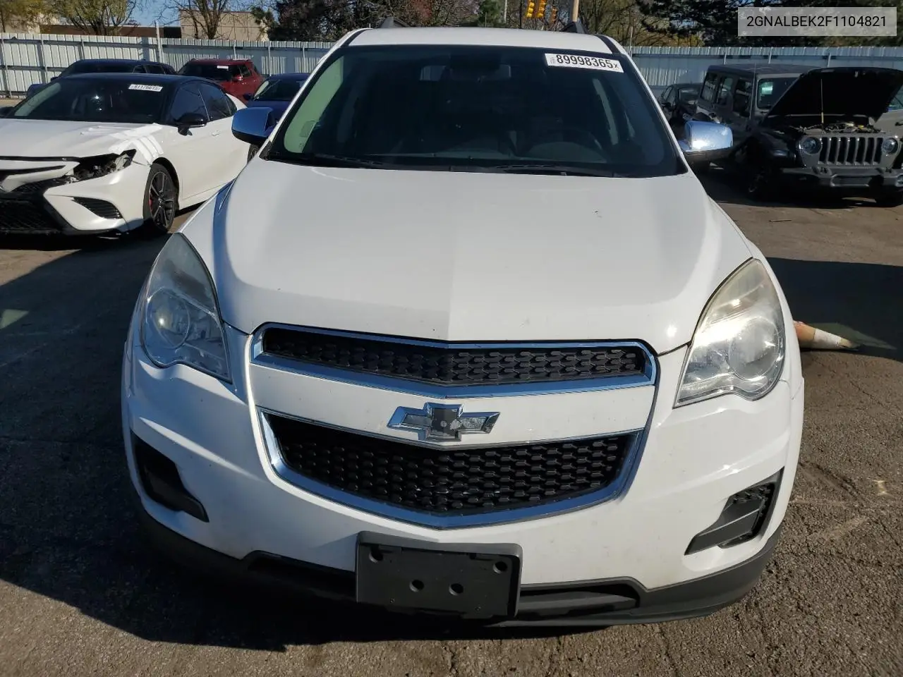 2GNALBEK2F1104821 2015 Chevrolet Equinox Lt