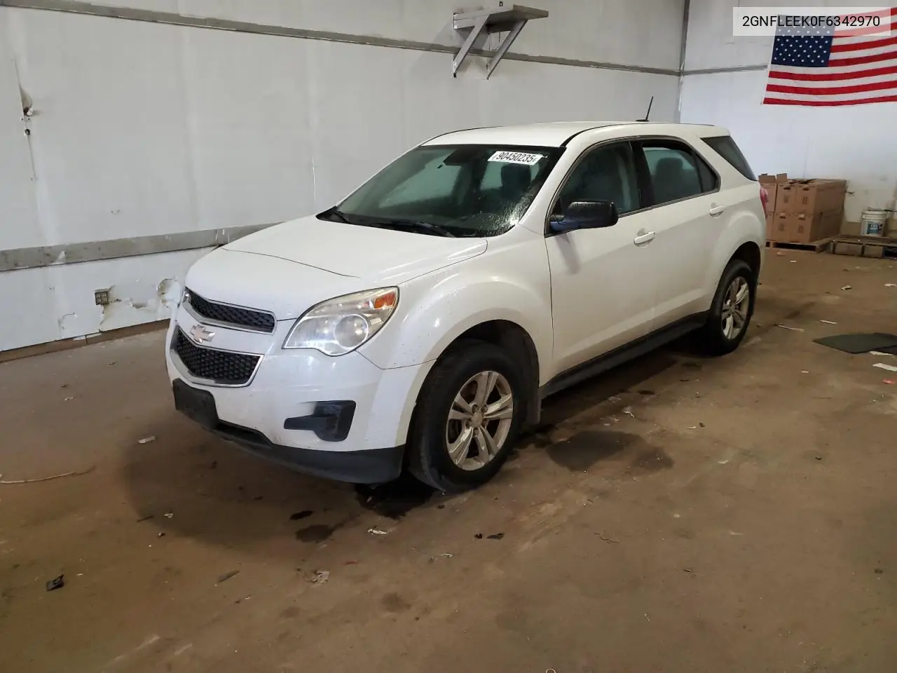 2GNFLEEK0F6342970 2015 Chevrolet Equinox Ls