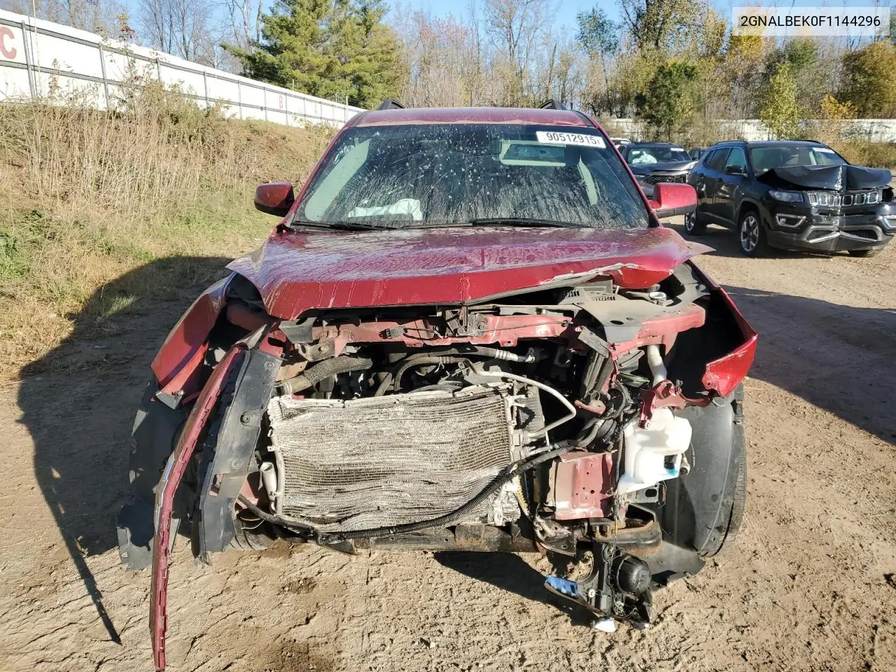 2GNALBEK0F1144296 2015 Chevrolet Equinox Lt