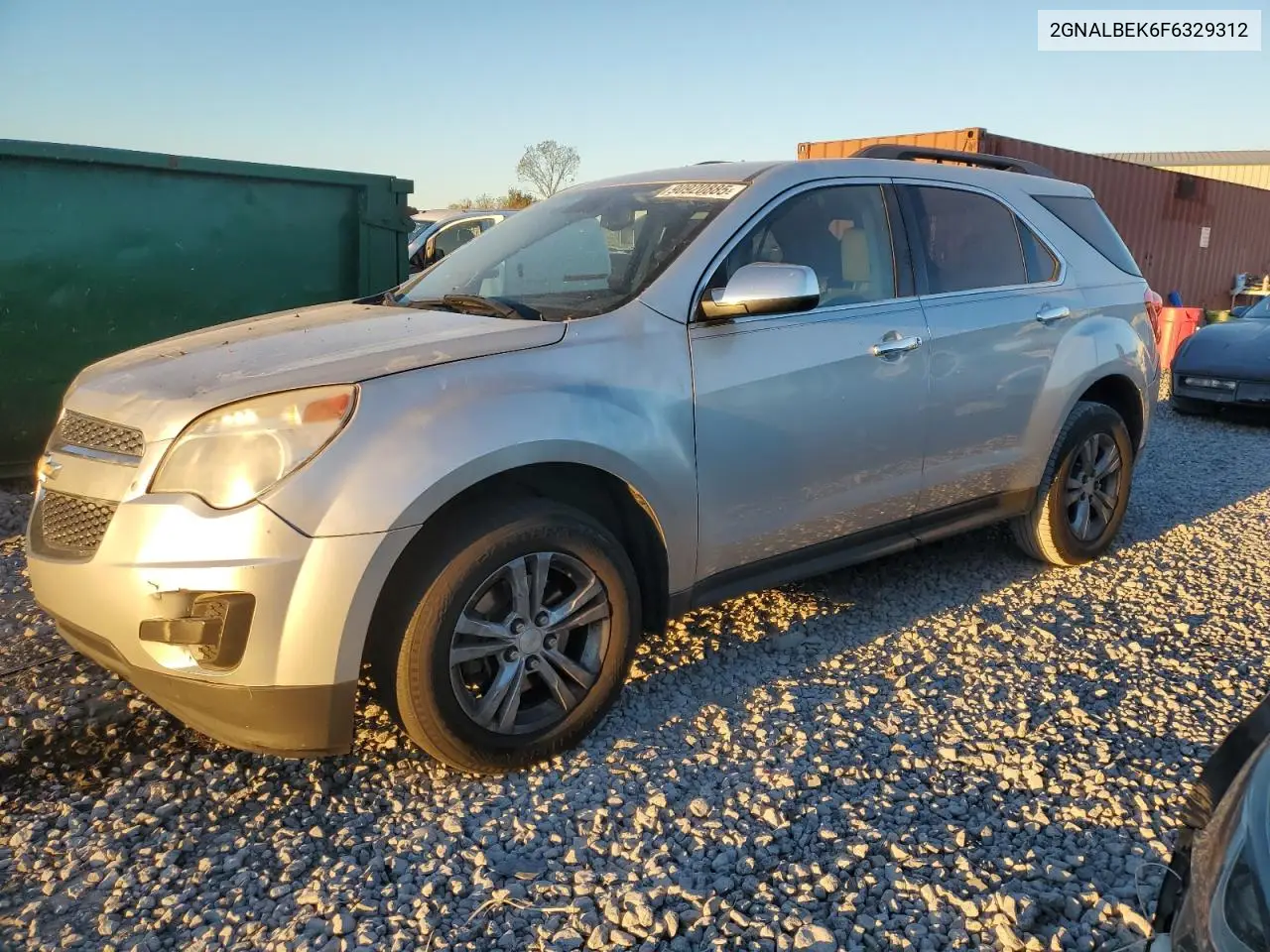2GNALBEK6F6329312 2015 Chevrolet Equinox Lt