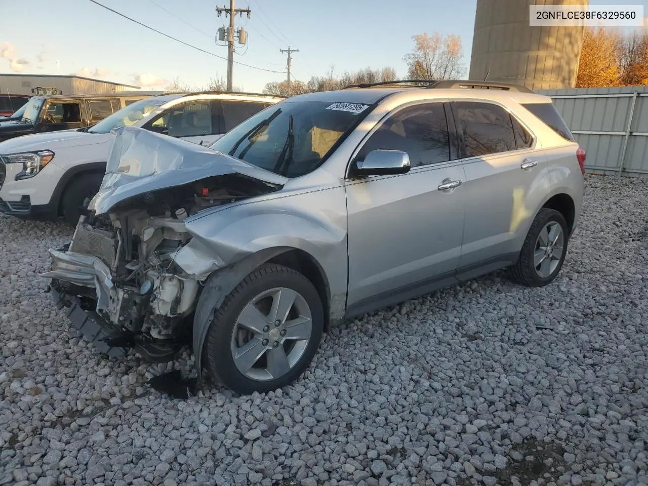 2GNFLCE38F6329560 2015 Chevrolet Equinox Lt