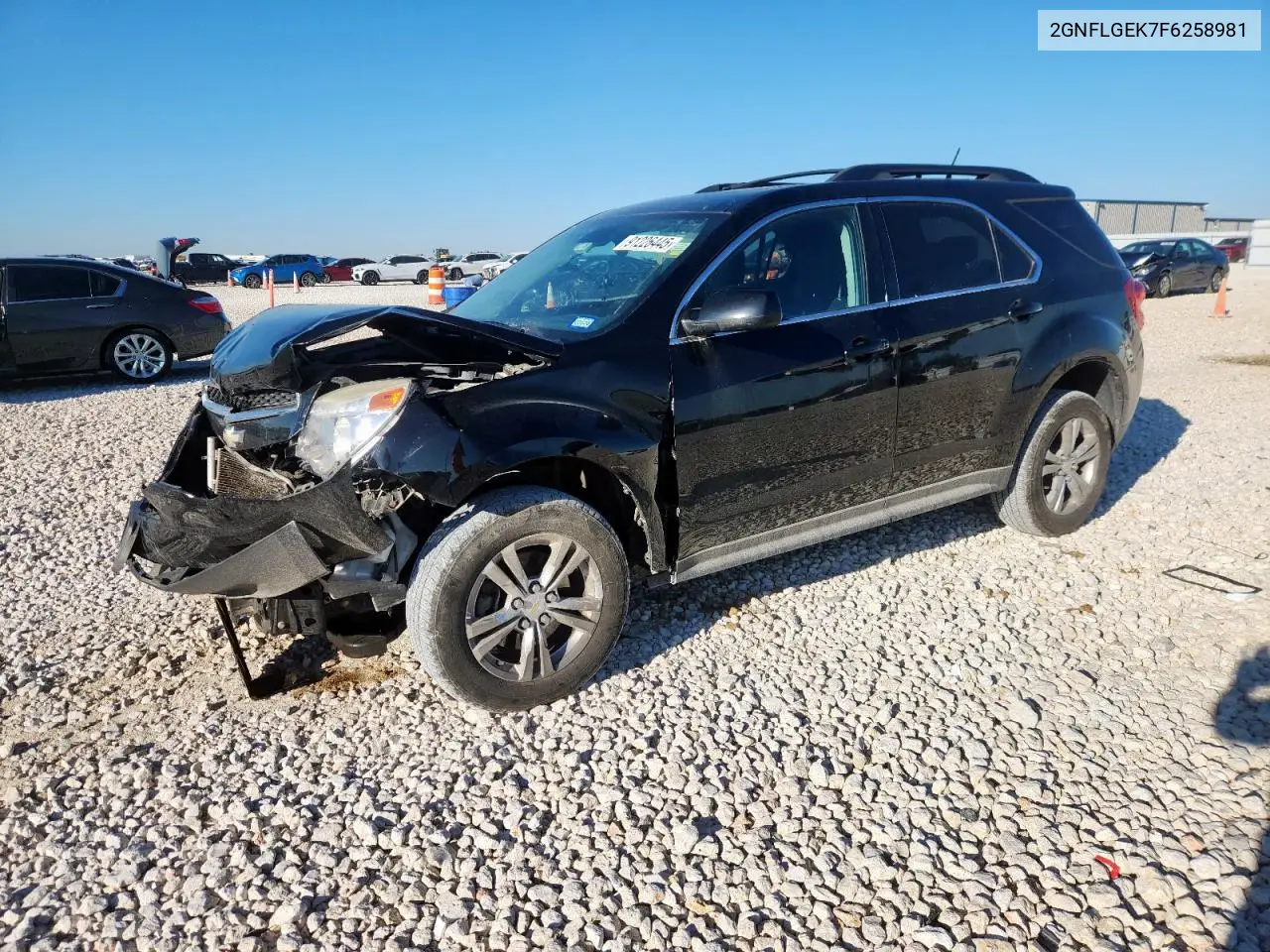 2GNFLGEK7F6258981 2015 Chevrolet Equinox Lt