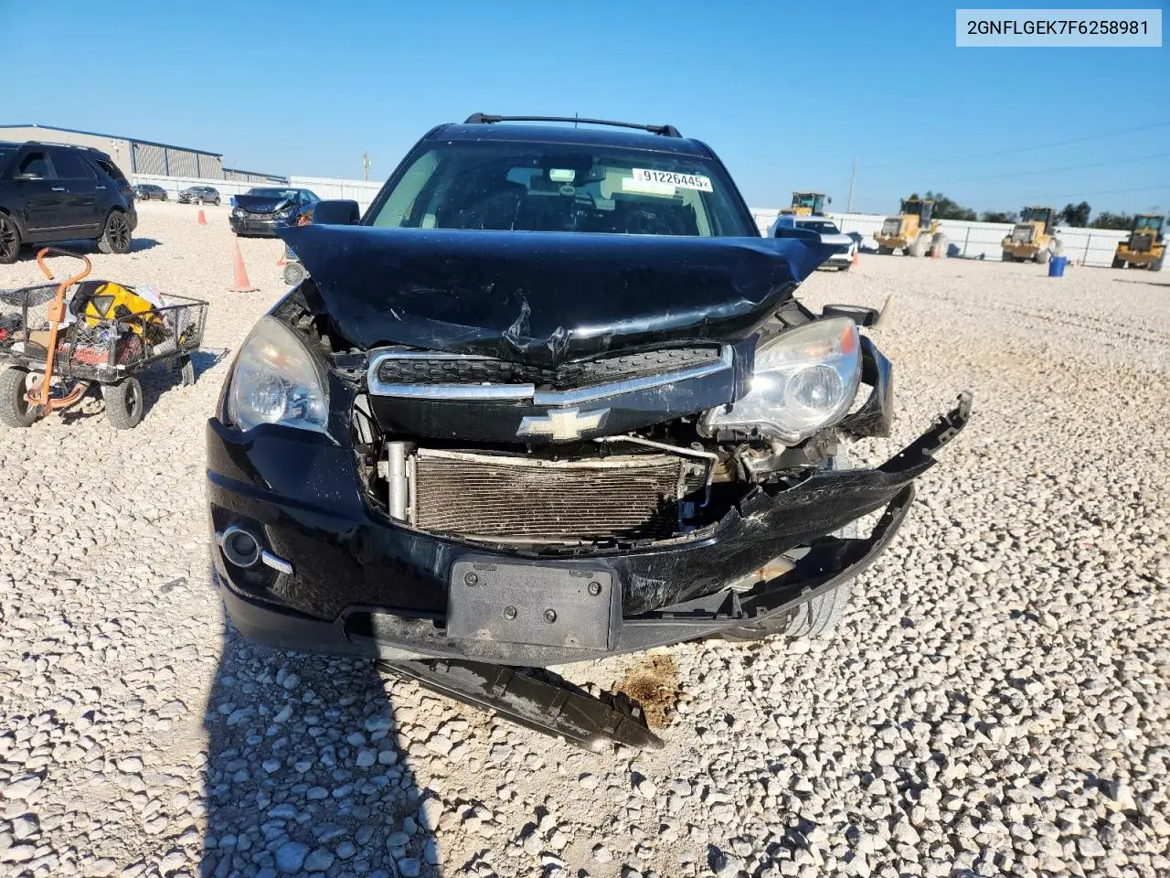 2GNFLGEK7F6258981 2015 Chevrolet Equinox Lt