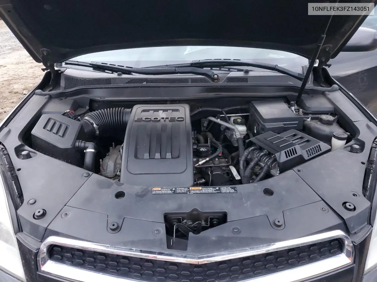 1GNFLFEK3FZ143051 2015 Chevrolet Equinox Lt