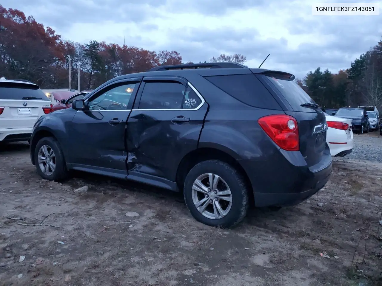 1GNFLFEK3FZ143051 2015 Chevrolet Equinox Lt