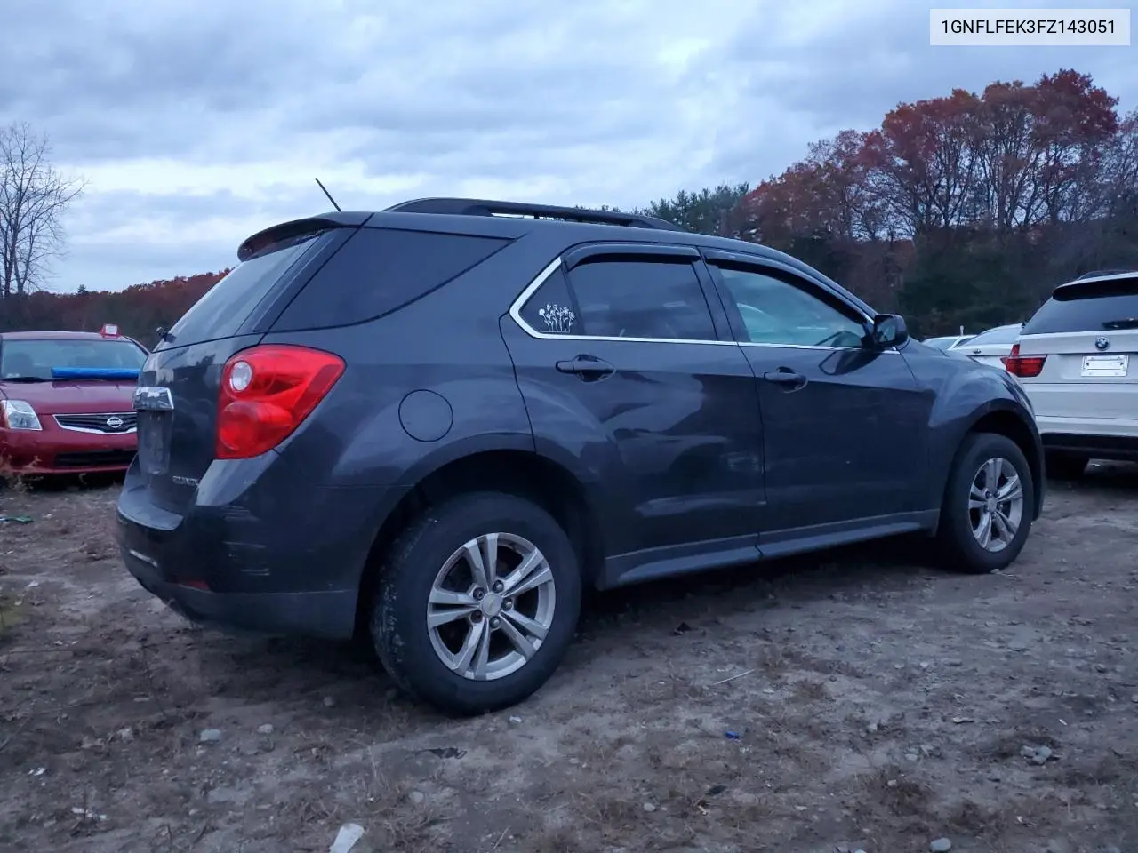 1GNFLFEK3FZ143051 2015 Chevrolet Equinox Lt