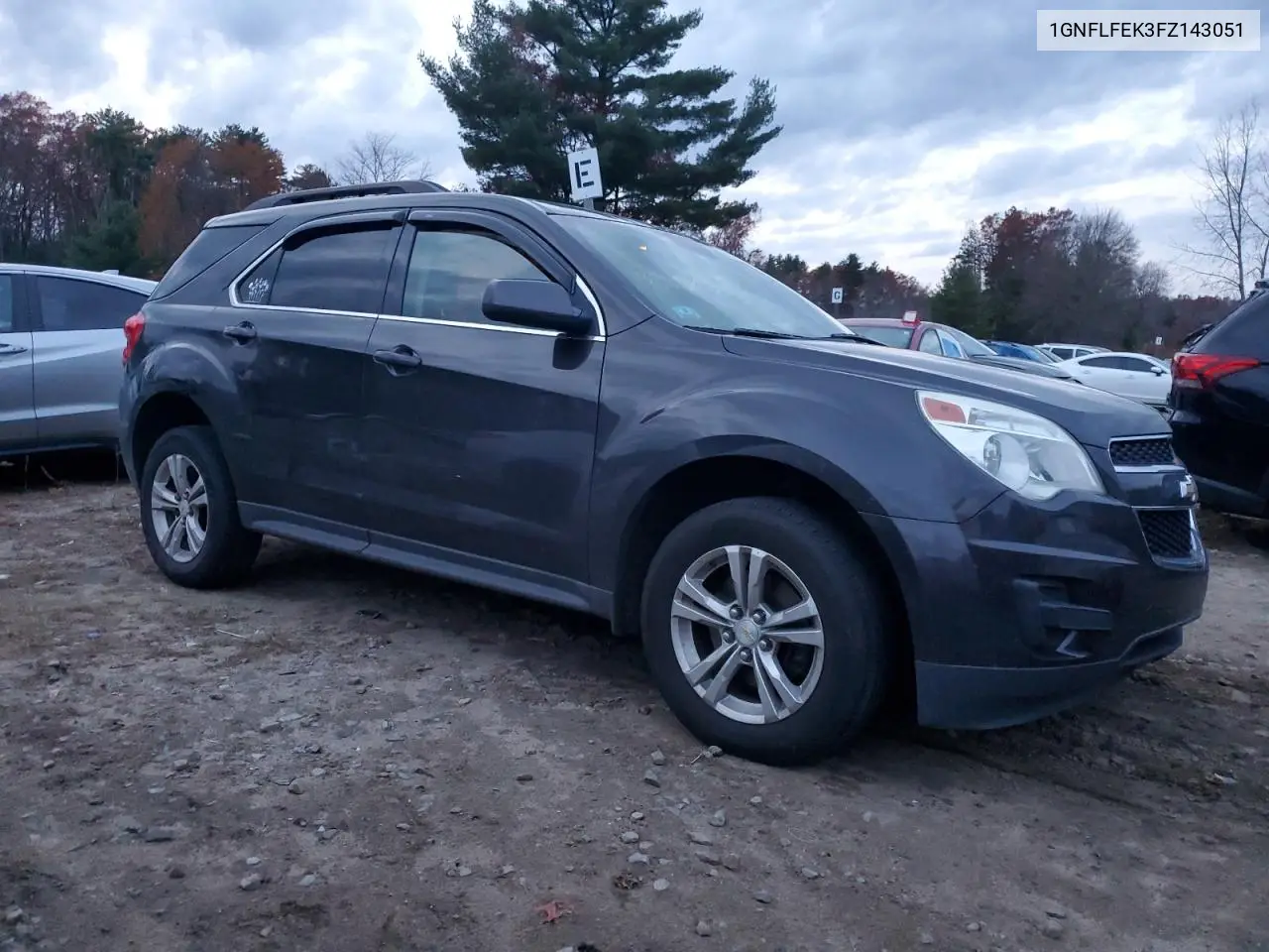 1GNFLFEK3FZ143051 2015 Chevrolet Equinox Lt
