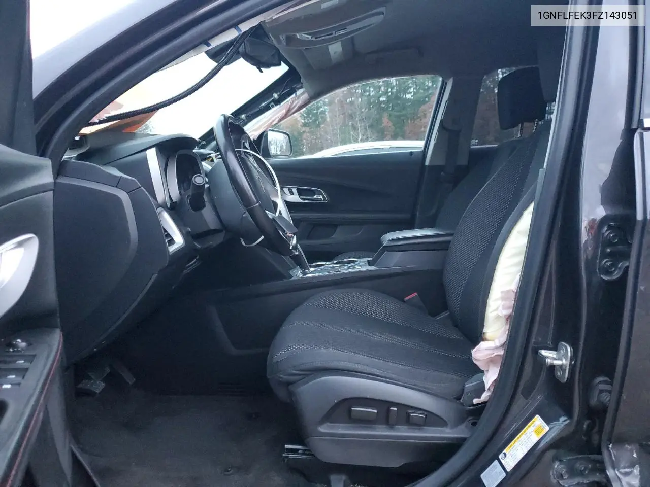 1GNFLFEK3FZ143051 2015 Chevrolet Equinox Lt