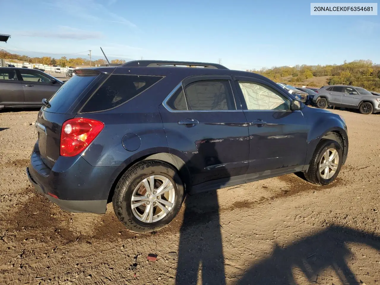 2GNALCEK0F6354681 2015 Chevrolet Equinox Lt