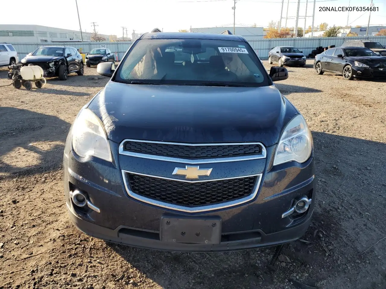 2GNALCEK0F6354681 2015 Chevrolet Equinox Lt