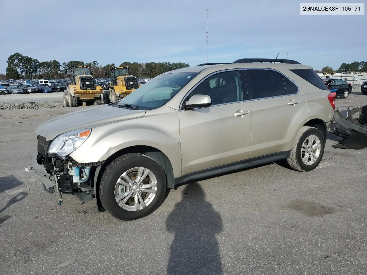 2GNALCEK8F1105171 2015 Chevrolet Equinox Lt