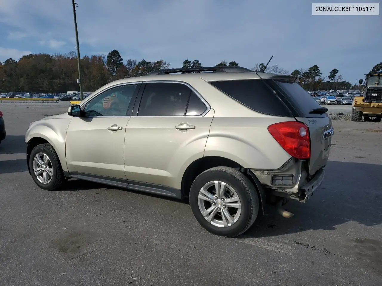 2GNALCEK8F1105171 2015 Chevrolet Equinox Lt