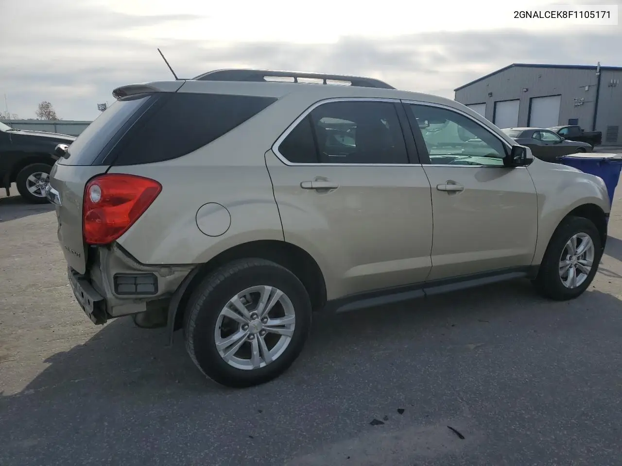 2GNALCEK8F1105171 2015 Chevrolet Equinox Lt