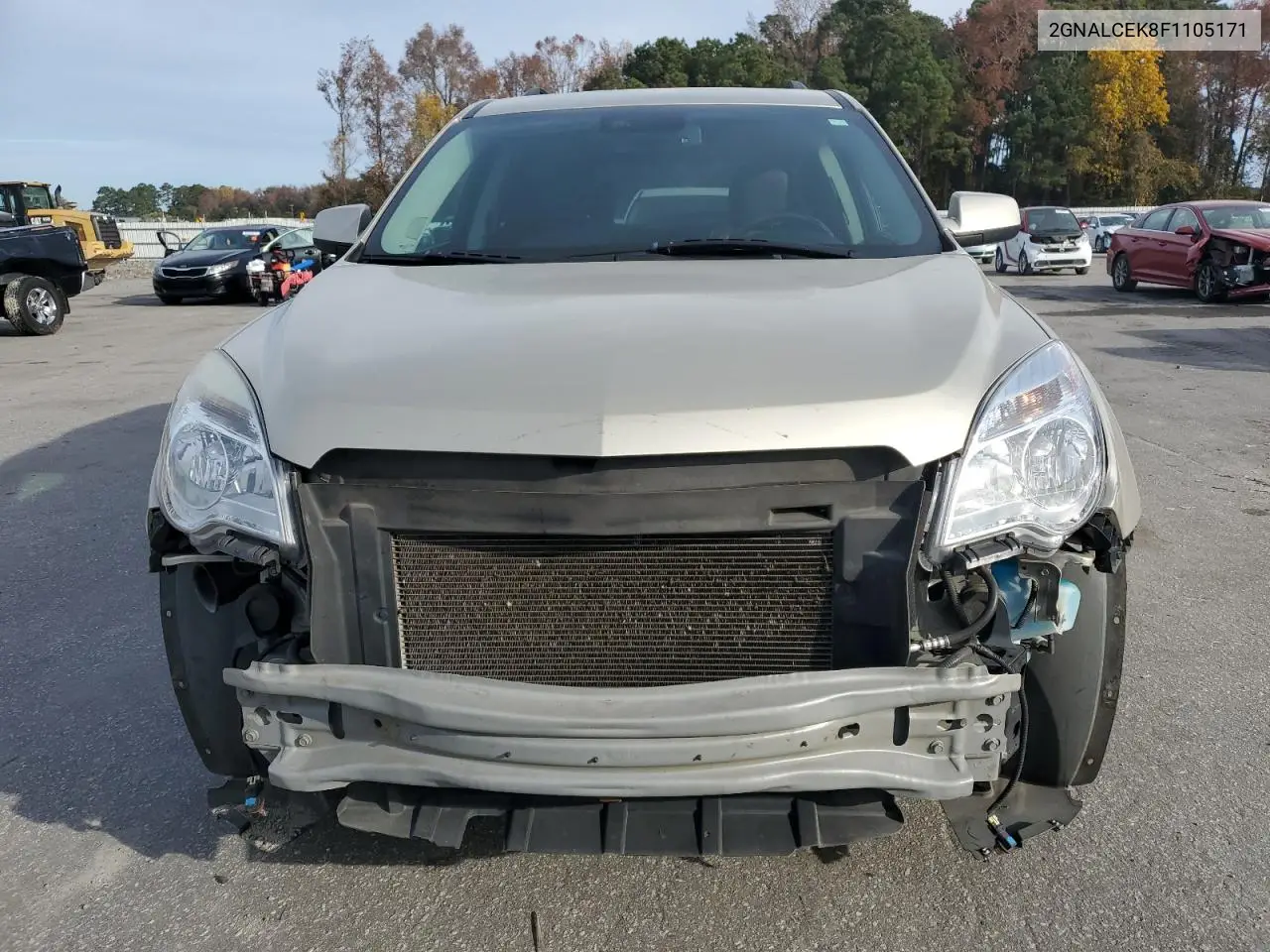 2GNALCEK8F1105171 2015 Chevrolet Equinox Lt