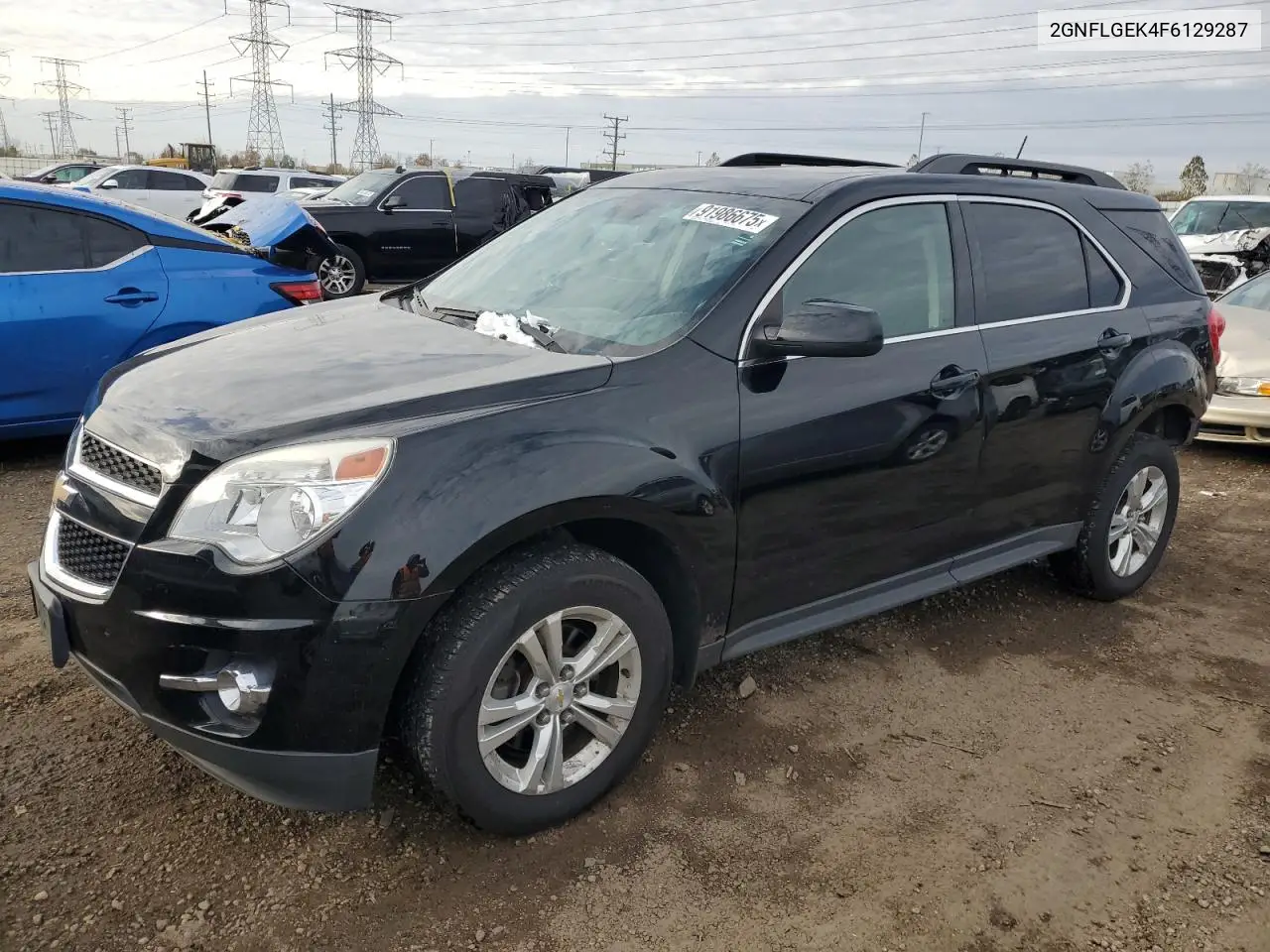2GNFLGEK4F6129287 2015 Chevrolet Equinox Lt
