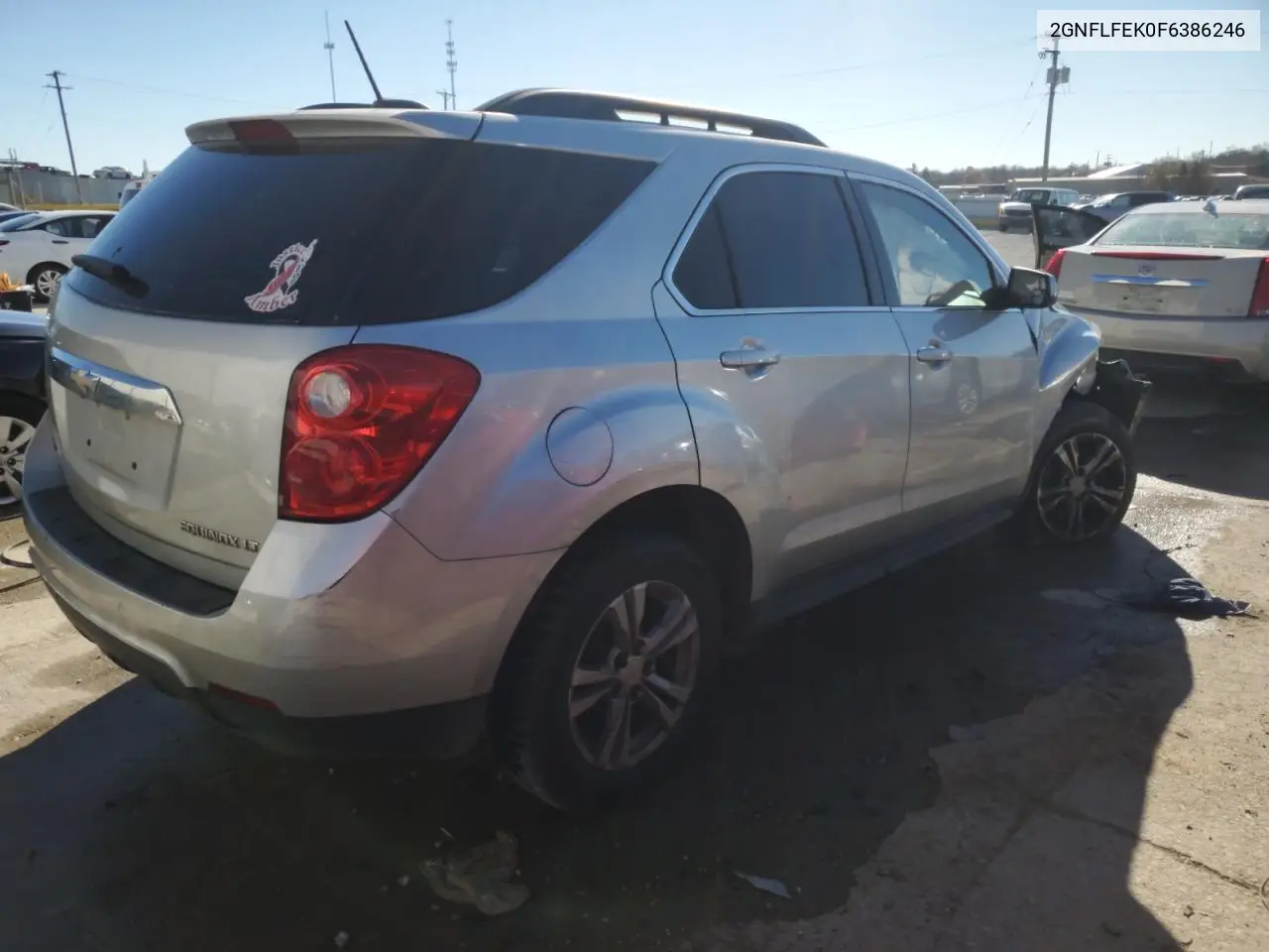 2GNFLFEK0F6386246 2015 Chevrolet Equinox Lt