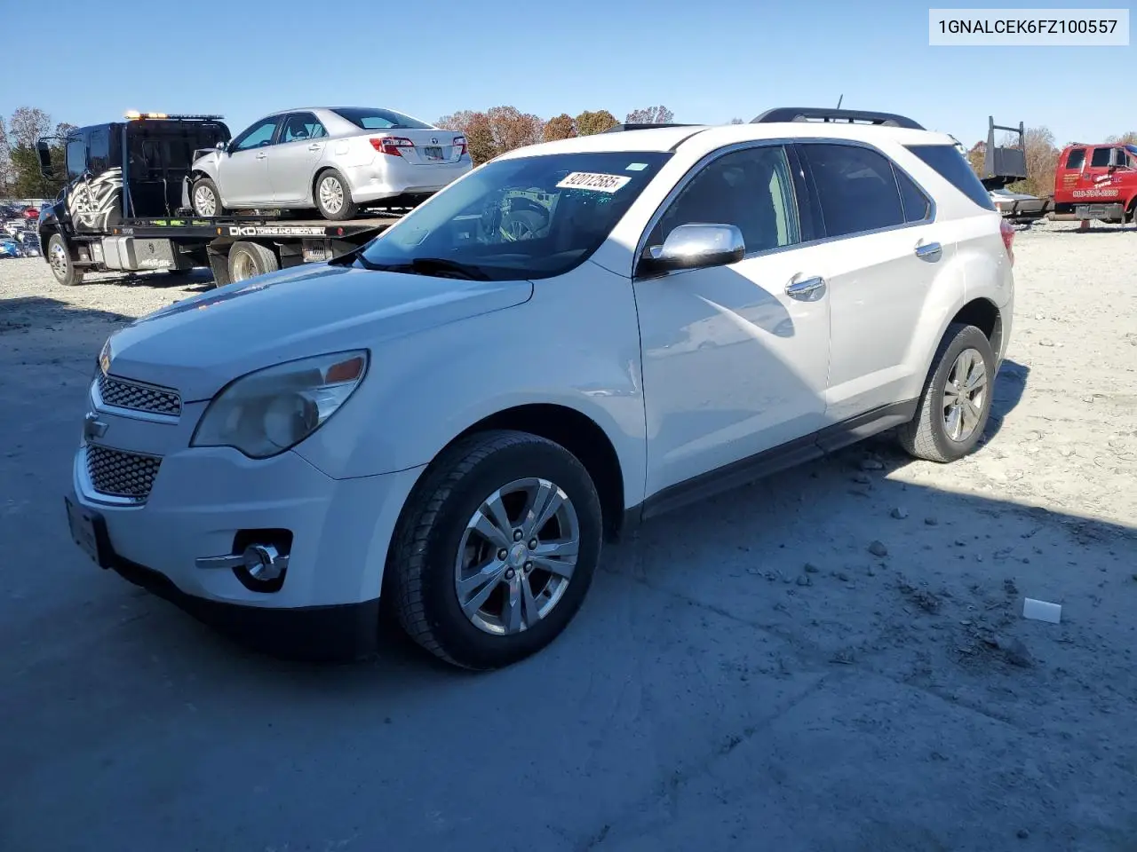 1GNALCEK6FZ100557 2015 Chevrolet Equinox Lt