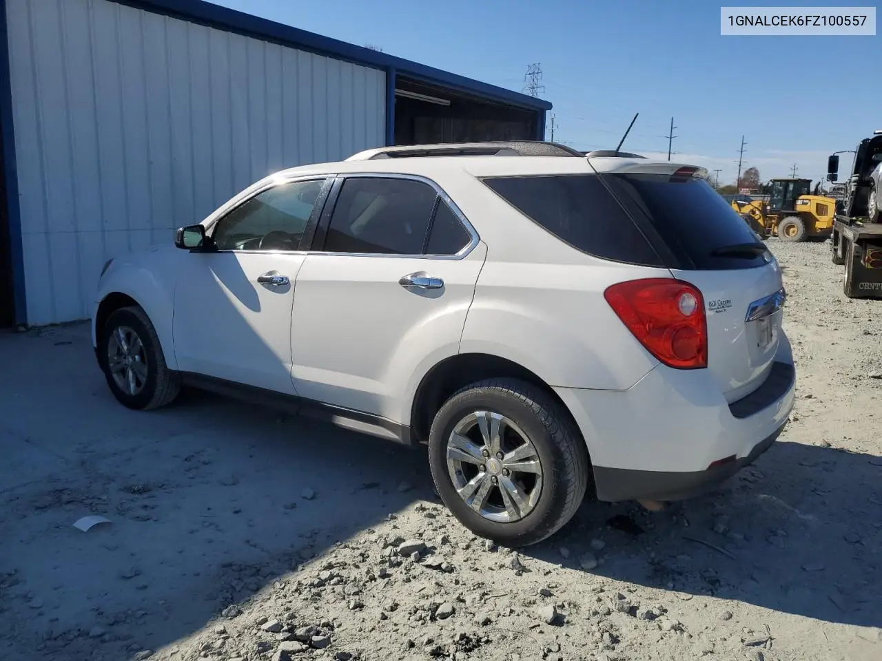 1GNALCEK6FZ100557 2015 Chevrolet Equinox Lt