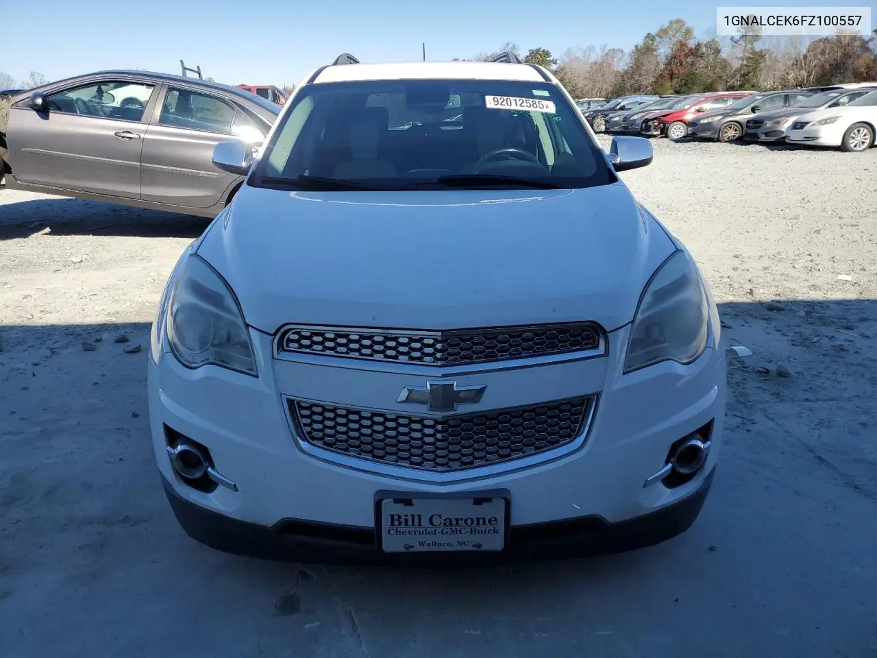 1GNALCEK6FZ100557 2015 Chevrolet Equinox Lt