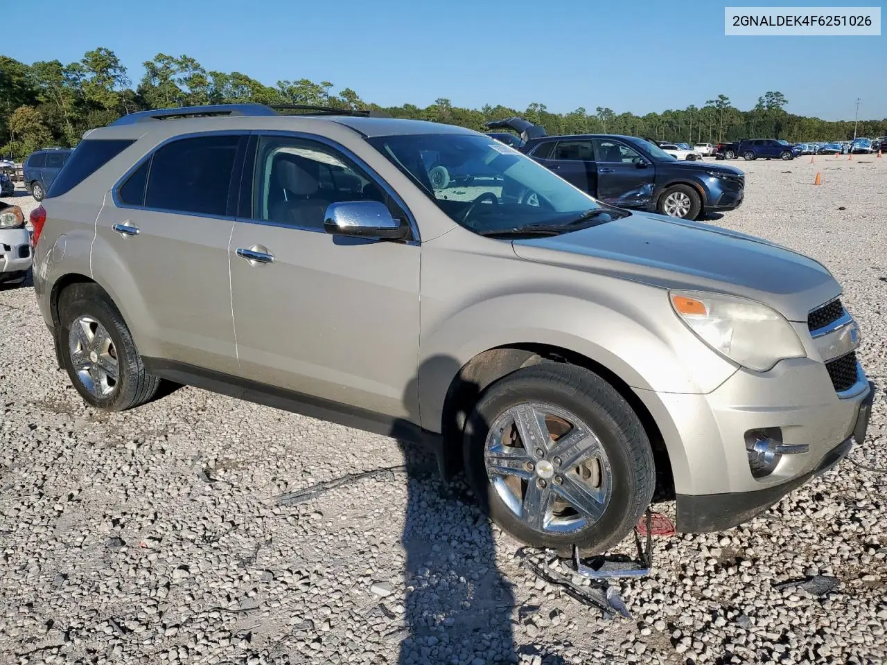 2GNALDEK4F6251026 2015 Chevrolet Equinox Ltz