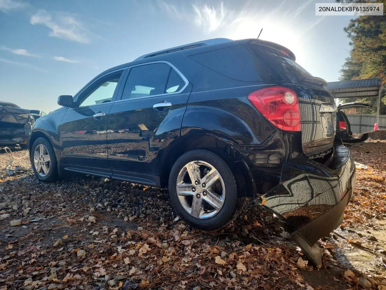 2GNALDEK8F6135974 2015 Chevrolet Equinox Ltz