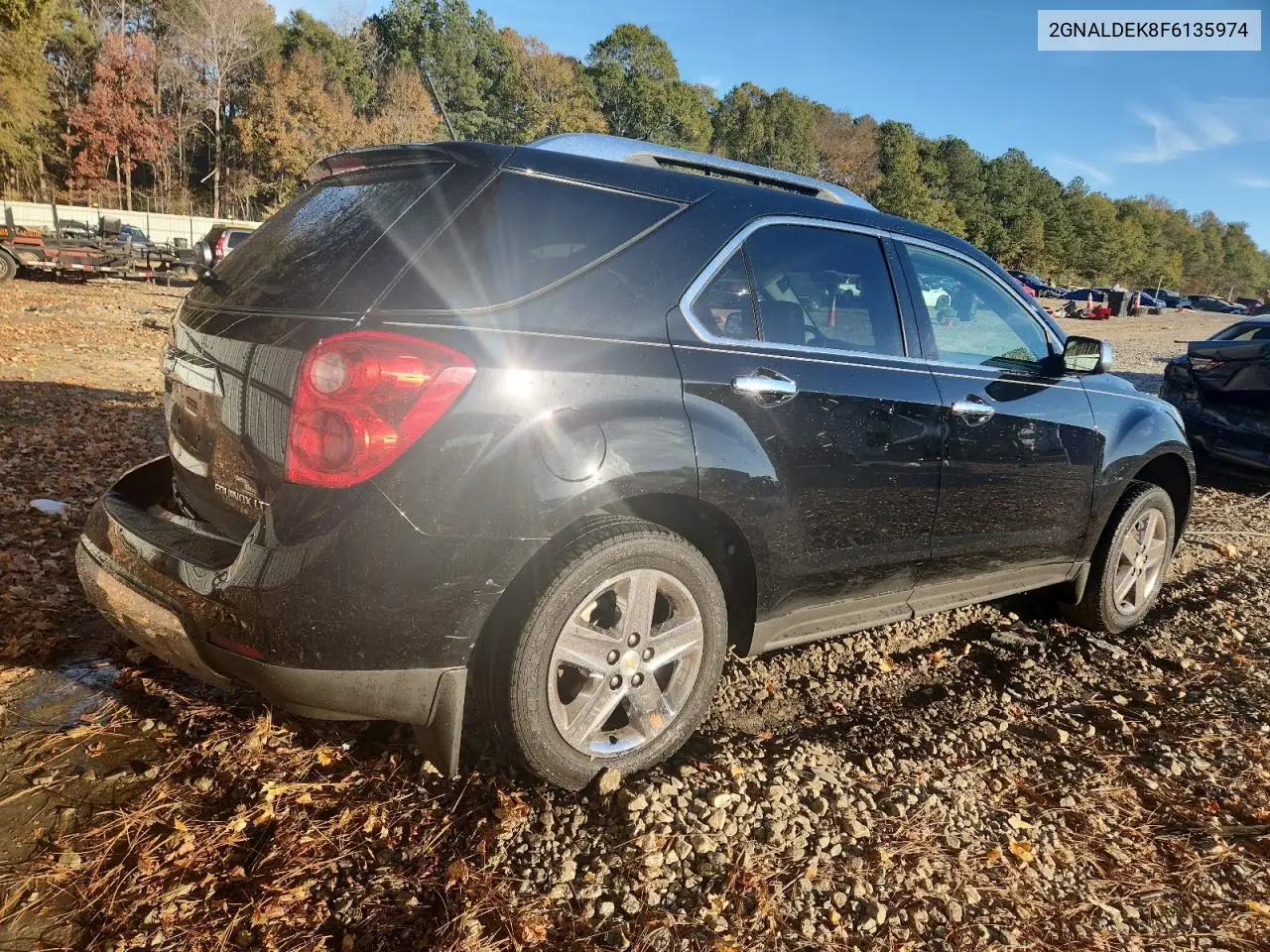 2GNALDEK8F6135974 2015 Chevrolet Equinox Ltz