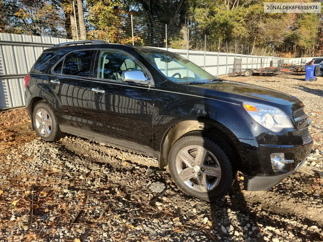 2GNALDEK8F6135974 2015 Chevrolet Equinox Ltz
