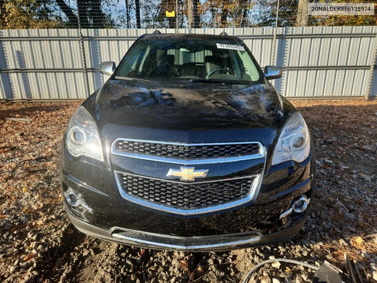 2GNALDEK8F6135974 2015 Chevrolet Equinox Ltz